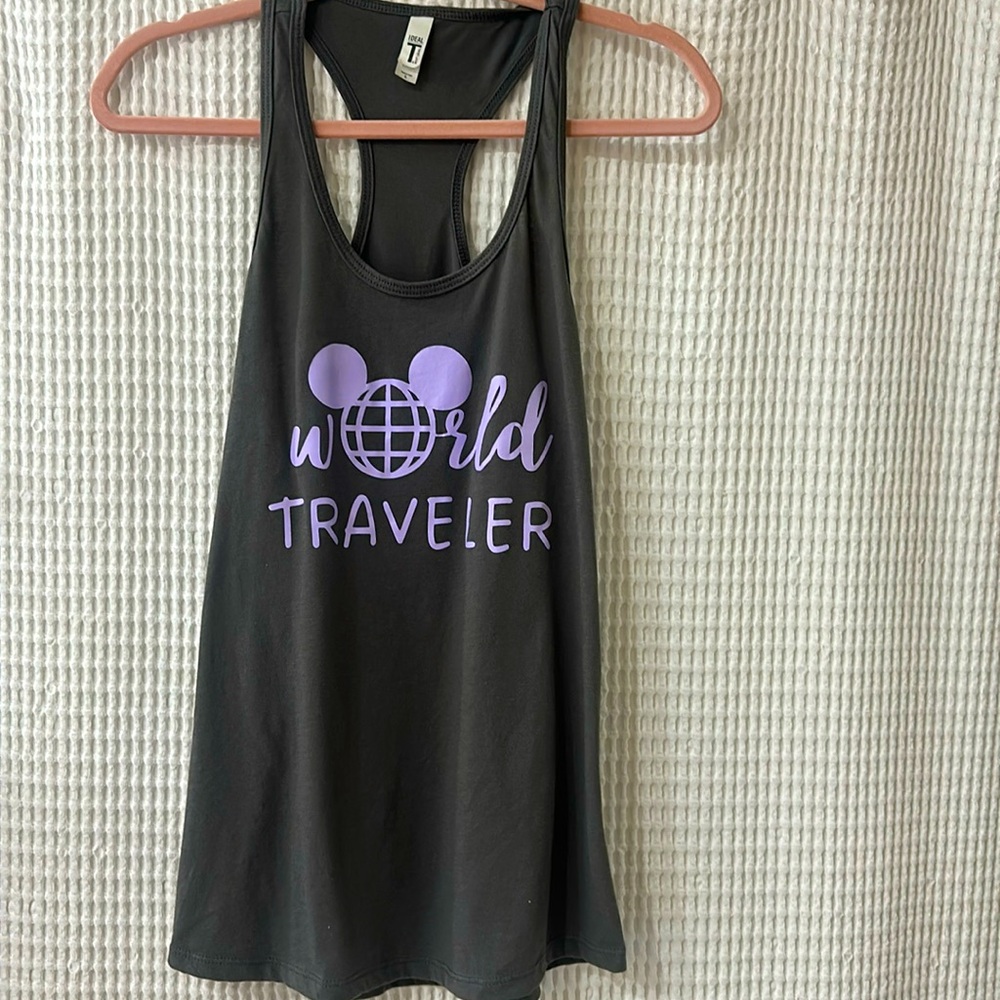 2/$15 Disney Epcot World Traveler Tank - Large